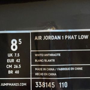 Air Jordan 1 Phat Low